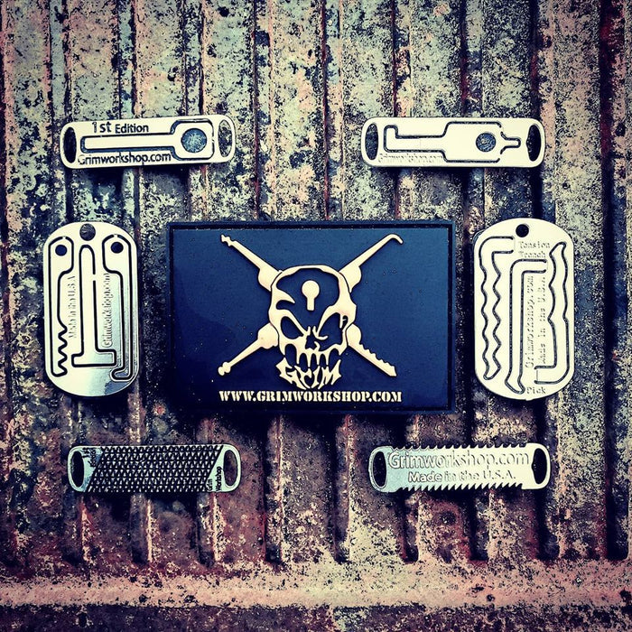 Lock Picking and SERE Patch With Hidden Pocket