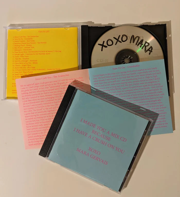 I Made You a Mix CD Because I Have a Crush on You ZiNE