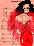 I'm Coming Out Sheet Music PRiNT by Jim Smith