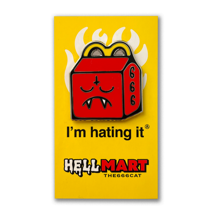I'm Hating It ENAMEL PIN by the666cat