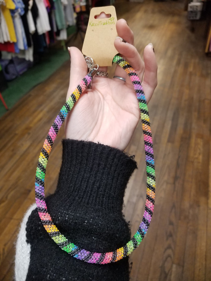 Neon with Black Striping 20 Inches