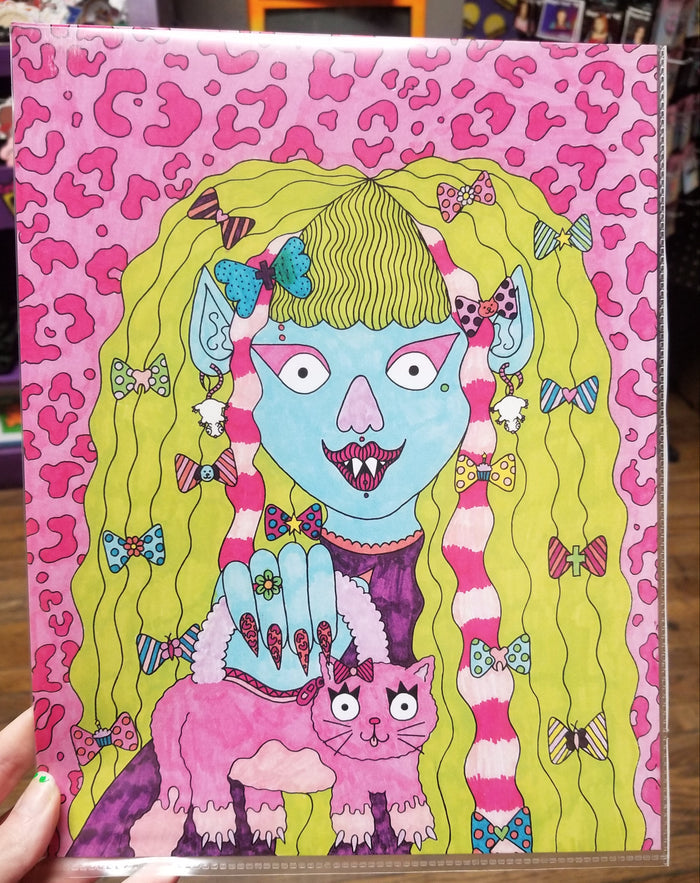 Kitty Purse PRINT