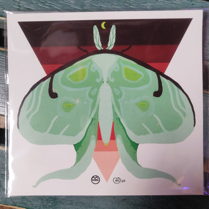 Luna Moth PRINT by Marmalade Parade