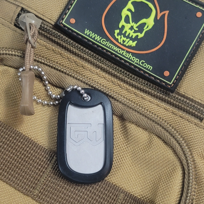 how to use a magnesium fire starter is easy with the magnesium fire starter dog tag