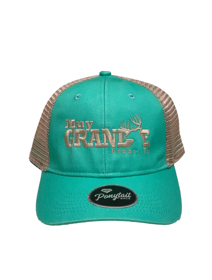 Muy Grande - Women's Ponytail Cap - Mint