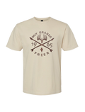 Muy Grande Cross Arrows  T-shirt - Sand