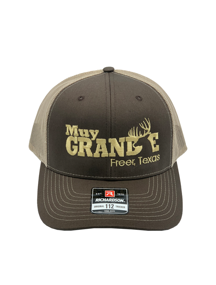 Muy Grande Richardson Trucker - Brown/Khaki