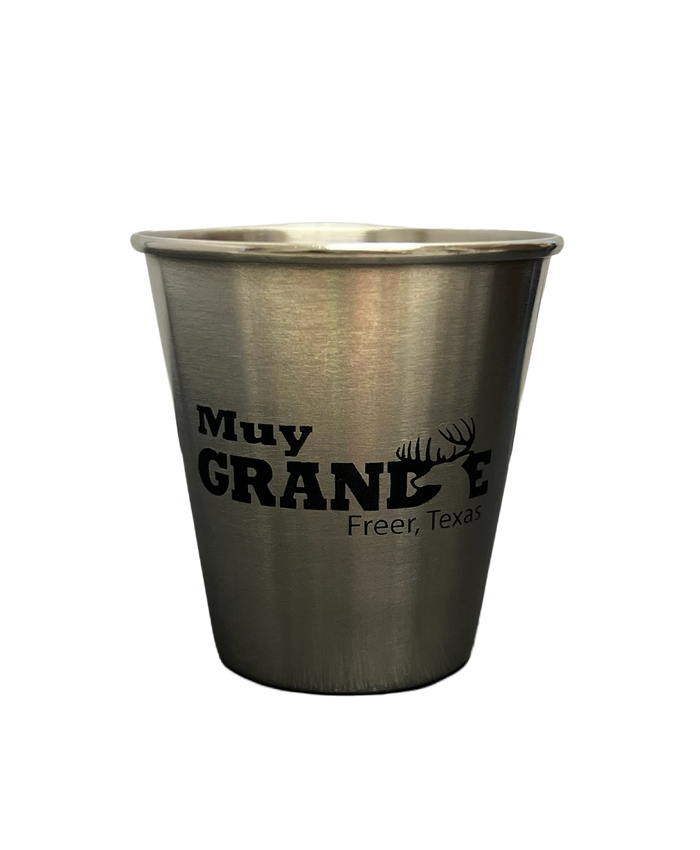 Muy Grande Shot Glass -Stainless Steel