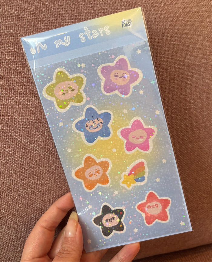 Oh My Stars STICKER SHEET