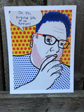 Oh, the tortured life of an artist PRINT