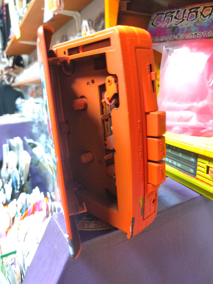 Painted TV Monster Walkman by @TapedOffTV