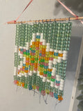 Pastel Rainbow Star BEADED WALL HANGiNG