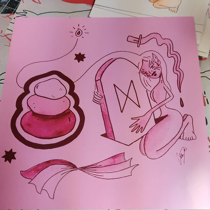 Pink Grave PRINT