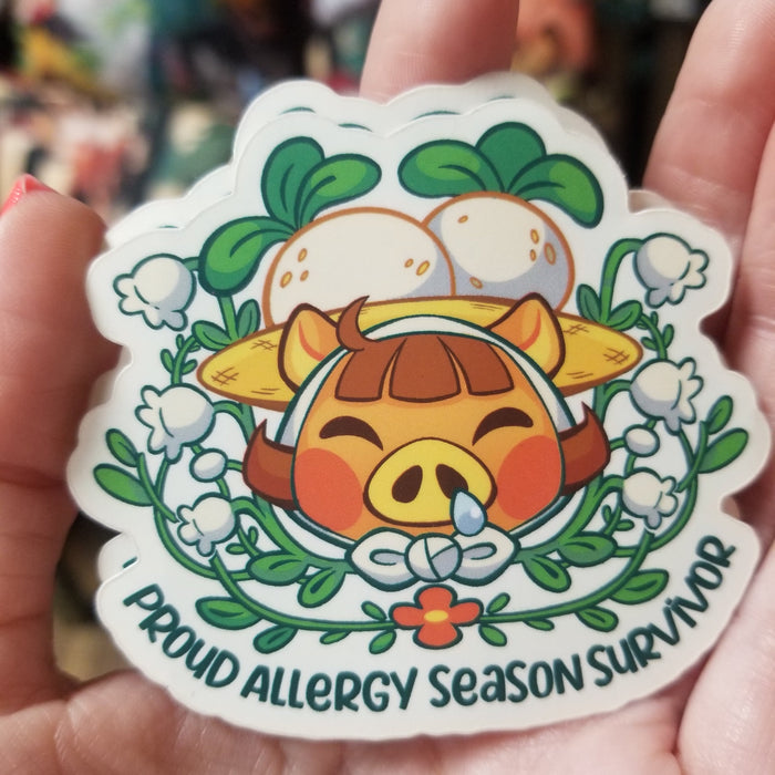 Proud Allergy Season Survivor STiCKER