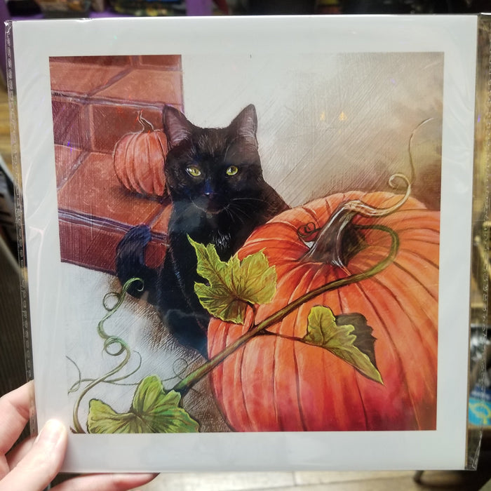 Pumpkin Cat PRINT
