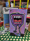 Purple Pain VHS TV Monster w/ Case by @TapedOffTV