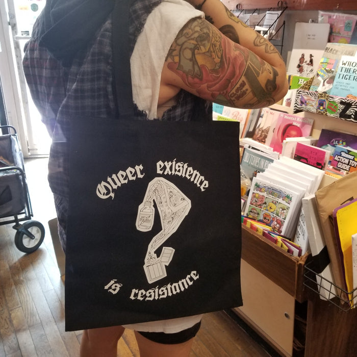 Queer Existence Is Resistance TOTE BAG