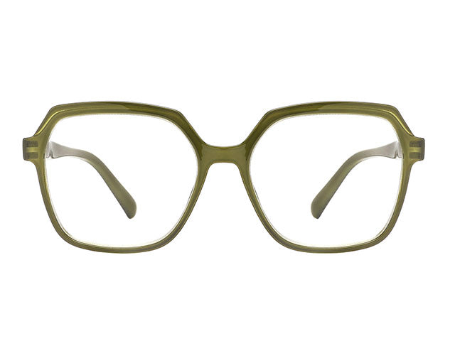 Reading Glasses 'Athena' Olive