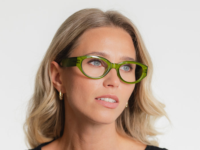 Reading Glasses 'Elle' Olive