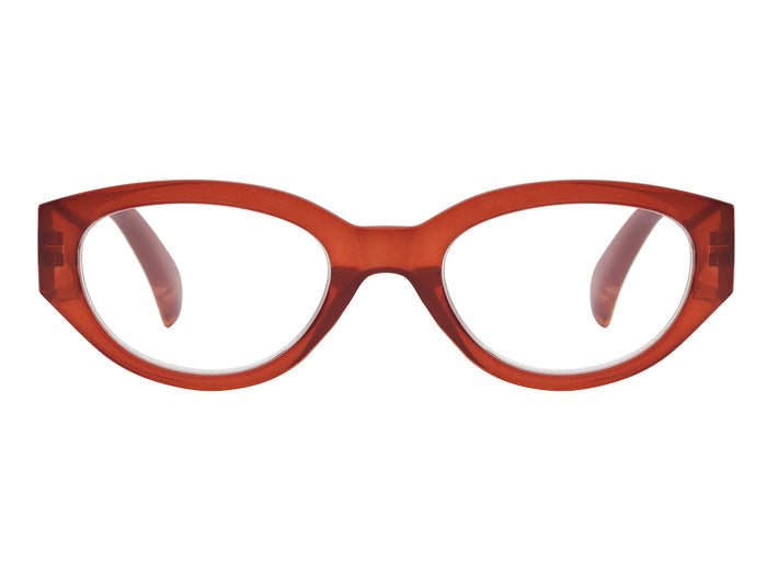 Reading Glasses 'Elle' Rust