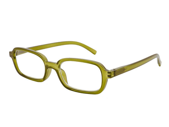 Reading Glasses 'Rae' Olive