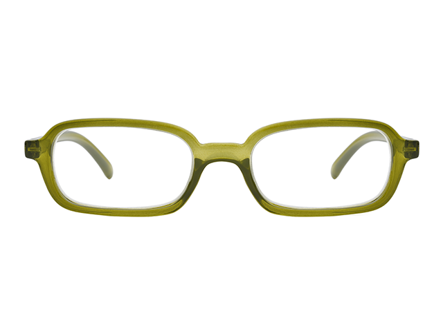 Reading Glasses 'Rae' Olive