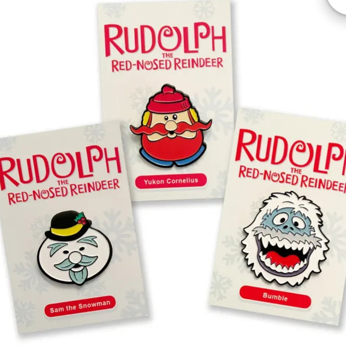 Reindeer Movie Crew ENAMEL PIN by mattcandraw