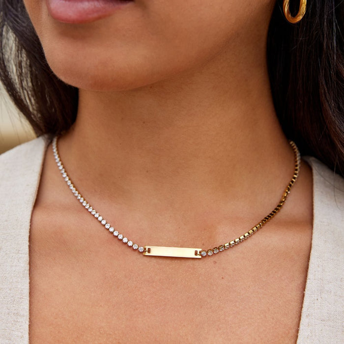 Rina Crystal Necklace - Beautiful Earth Boutique