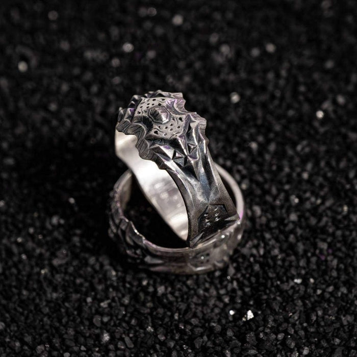 Ring of the Dark King - Faceless Jewelry - alternative and gothic dark jewelry - for the mysterious and fantastical - take it's beauty with you Rings