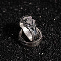 Ring of the Dark King - Faceless Jewelry - alternative and gothic dark jewelry - for the mysterious and fantastical - take it's beauty with you Rings