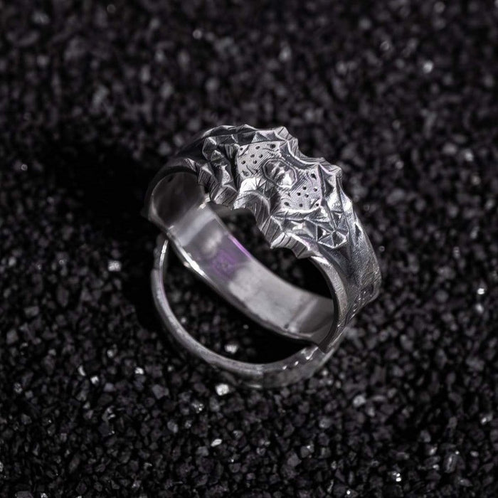 Ring of the Dark King - Faceless Jewelry - alternative and gothic dark jewelry - for the mysterious and fantastical - take it's beauty with you Rings