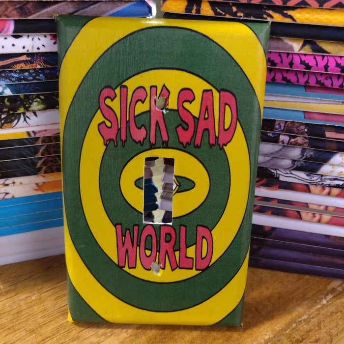 Sad World LIGHT SWITCH PLATE