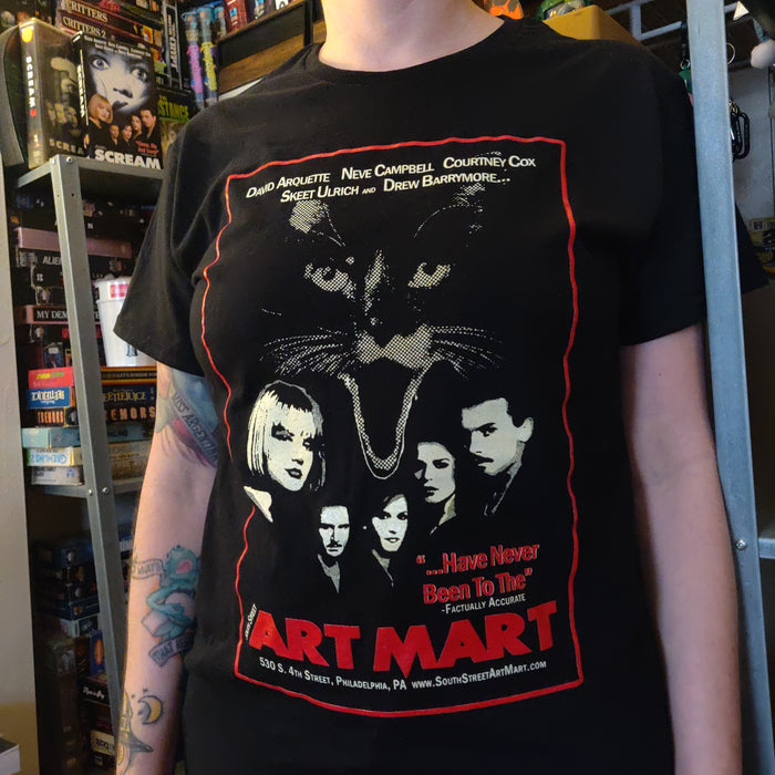 *SALE* Art Mart X Nova Horror Mashup T-SHiRT ~ It's a real scream!
