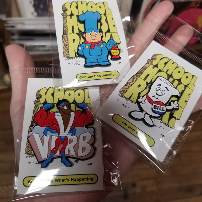 School House Rock ENAMEL PIN by mattcandraw