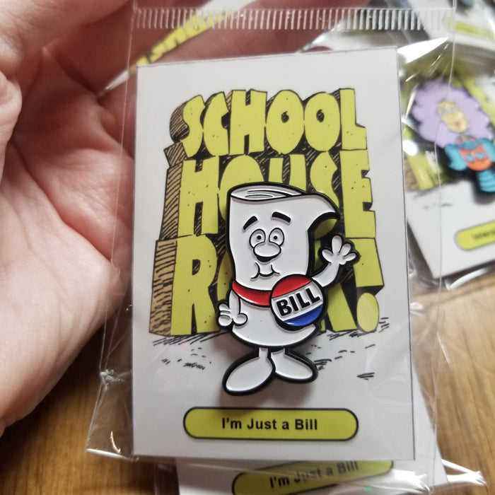 School House Rock ENAMEL PIN by mattcandraw
