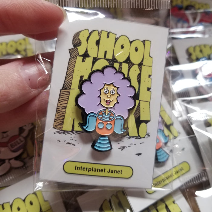 School House Rock ENAMEL PIN by mattcandraw