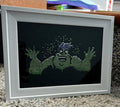 Sea Witch Framed Cross-Stitch