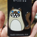 Siamese Cat with Teeth ENAMEL PIN
