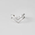 Silver Harper Layered Wrap Ring - Beautiful Earth Boutique