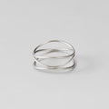 Silver Infinity Loop Ring - Beautiful Earth Boutique