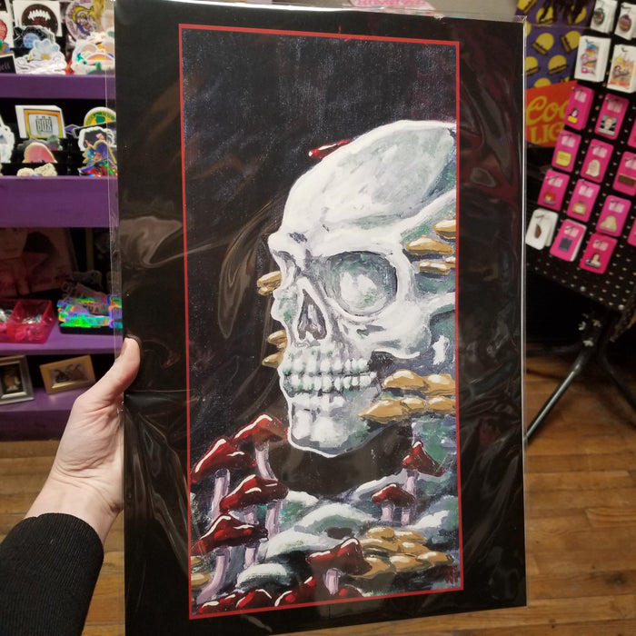 Skull & Mushrooms PRiNT