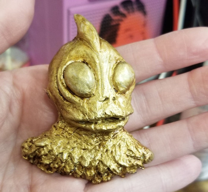 Sleestak Creature Sculpted PiN / BROOCH