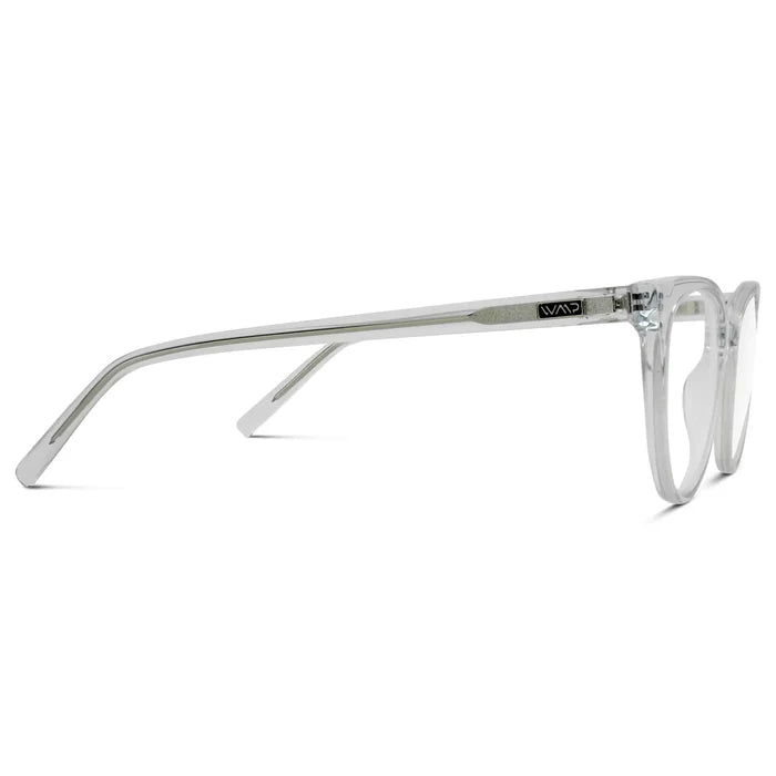 Glossy Clear || Women's Clear Cateye Acetate Frame Prescription Glasses with Clear Lenses