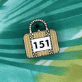 Sophia's Wicker Purse ENAMEL PIN 151