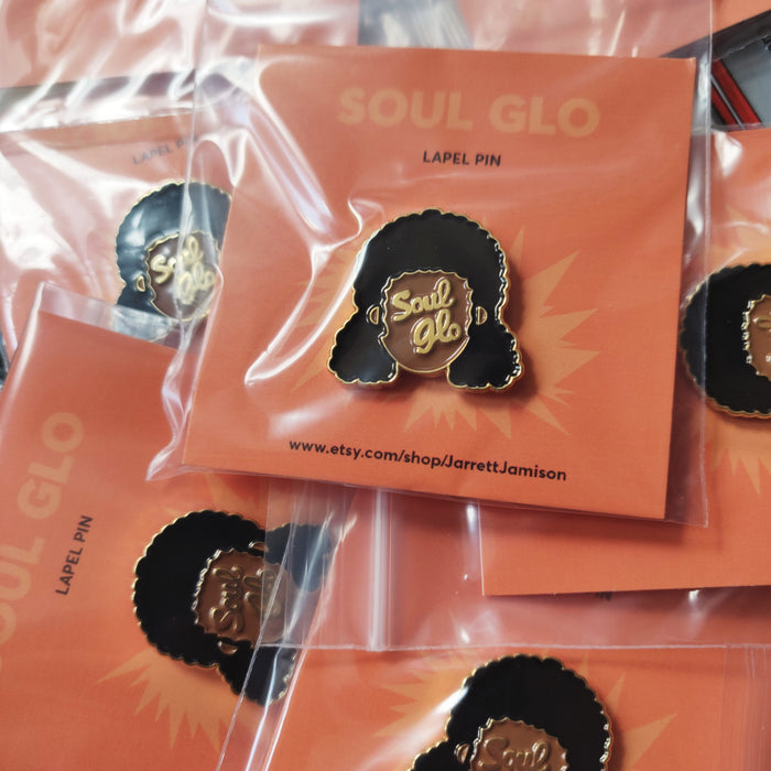 Soul Glo ENAMEL PIN