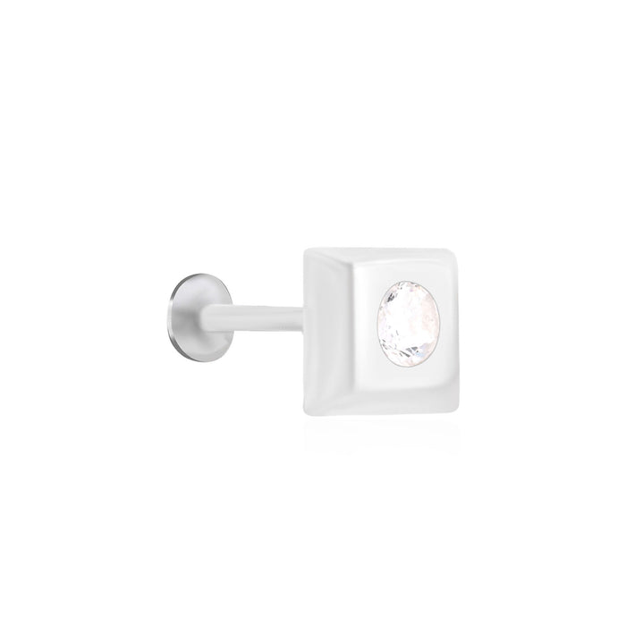 Square Dot Nose Pin