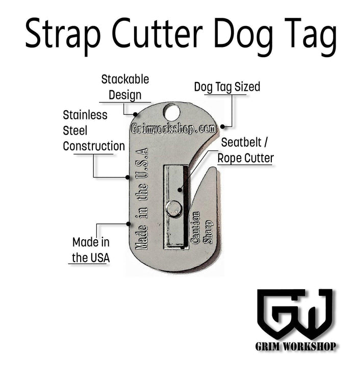 Cut a seat belt in seconds with the Emergency seat belt cutter tool and strap cutter or fishing line cutter  tool