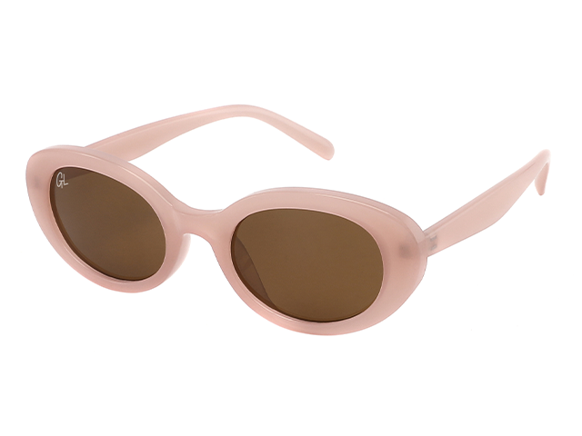 Sunglasses Polarised 'Hepburn' Blush Pink