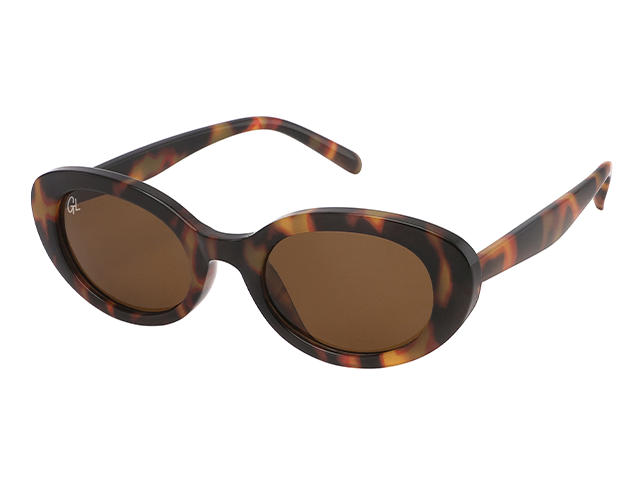 Sunglasses Polarised 'Hepburn' Tortoiseshell