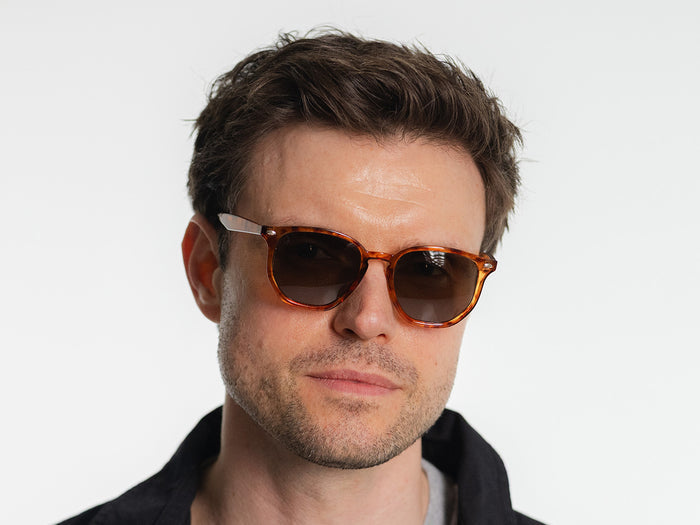Sunglasses Polarised 'Kai' Light Tortoiseshell